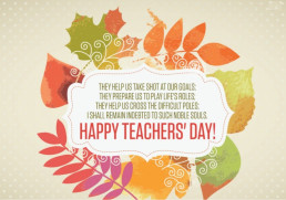 Happy Teacher Day